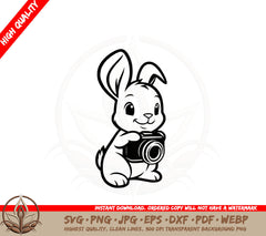 Bunny Picture Time SVG