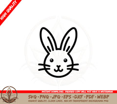 Bunny Whiskers SVG