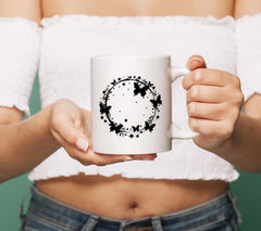 Butterflies Stardust Wreath