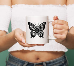 Butterfly Flower Mosaic