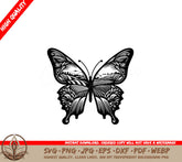 Butterfly Meadow Digital Product - SVG