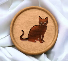 Black Cat Silhouette SVG - Vector Clipart for Cricut & Silhouette SVG