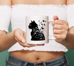 Cat With Butterflies