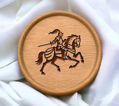 Charging Knight Crusader