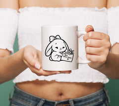 Cheerful Bunny Greeting