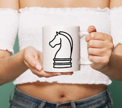 Chess Pieces Outline Vector Illustration