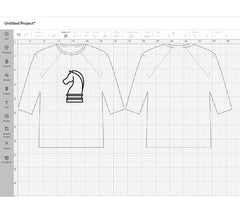 Chess Pieces Outline Vector Illustration