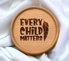 Every Child Matters Feather Logo SVG - SVG