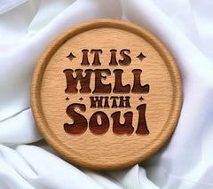 It Is Well With My Soul SVG Logo - Christian Design SVG