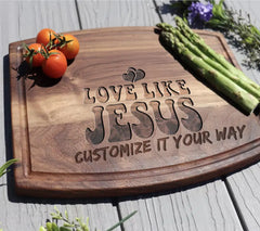 Love Like Jesus SVG - Heart Logo Design SVG