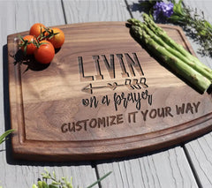 Livin On A Prayer Arrow SVG - Christian Design SVG