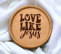 Love Like Jesus - SVG Design SVG