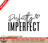 Perfectly Imperfect Heart Logo SVG - Christian Design SVG