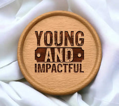 Young & Impactful SVG Design - Christian T-Shirt SVG