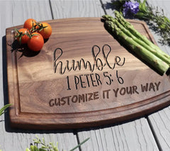 Humble Cursive SVG - Christian Design (1 Peter 56) SVG