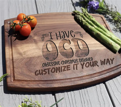 ## I Have OCD Obsessive Christmas Disorder SVG Design - SVG