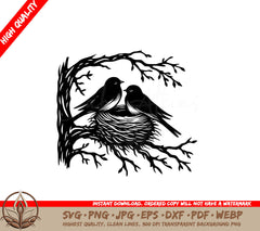 Cozy Nest Mates SVG