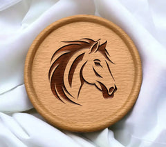 Creative Horse Vector Art Design Logo