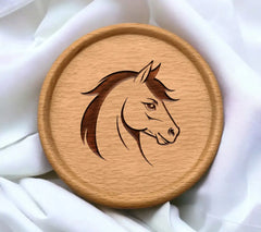 Creative Logo Of A Horse Vector Illustration