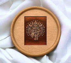 Crowned Skull SVG - Vector Outline Illustration SVG