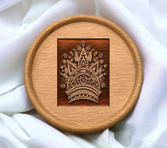 Crown SVG - Vector Outline Illustration SVG