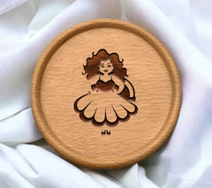 Plus Size Woman in White Dress SVG - Drawing, Curves & Confidence SVG