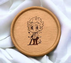 Cute Cartoon Boy with Magic Wand SVG - Illustration SVG