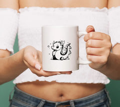 Cute Dragon with Bubbles SVG Clipart SVG