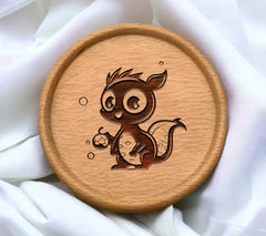 Cute Squirrel & Skunk Soccer SVG Bundle SVG