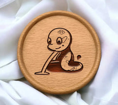 Cute Cartoon Snake with Flower Head SVG -  Drawing SVG