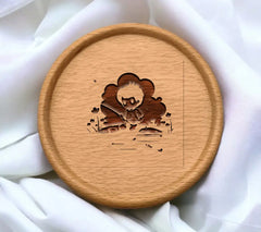 Cute Boy Fishing SVG - Cartoon Illustration SVG