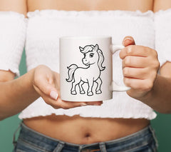 Cute Vector Illustration Centaur For Children Colouring Activity