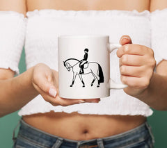 Cute Vector Print In Equestrian Sport Style