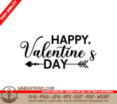 Happy Valentines Day SVG Design SVG