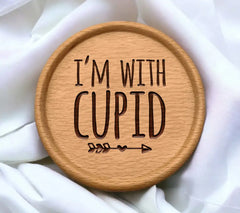 Im With Cupid - SVG Design SVG