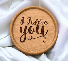 I Adore You SVG Cut File SVG