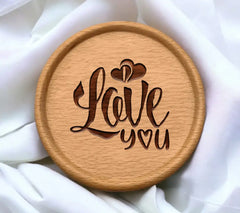 Love You SVG Design - Perfect for Cards, Crafts & More SVG