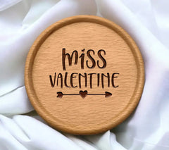 Miss Valentine SVG Sign SVG