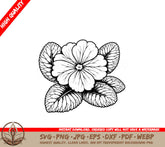 Primrose Blossom SVG