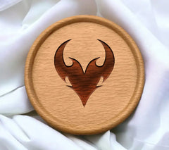 Devil Heart SVG - Gothic Demon Heart Clipart SVG