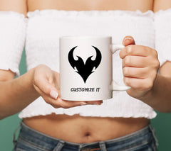 Devil Heart SVG - Gothic Demon Heart Clipart SVG