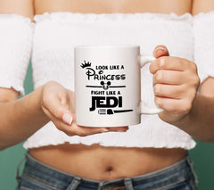 Disney Svg Look Like A Princes Fight Like A Jedi SVG