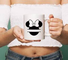 Disney Svg Minie Monogram SVG