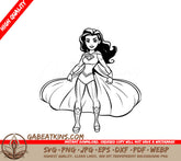 Superwoman SVG Divine Defender Enchantress SVG