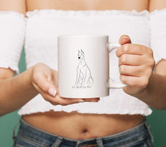 Doberman Sitting Down - Dog SVG SVG