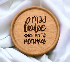 Mad Coffee For My Mama SVG - Dog Mom Gift SVG