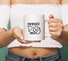 Pampered Dog Treats SVG Design SVG