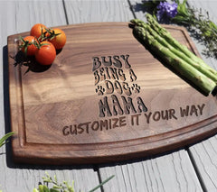 Busy Being a Dog Mama SVG - Quote Design SVG