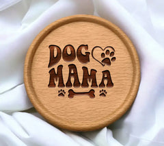 Dog Mama SVG Cut File - Dog Quote Design SVG