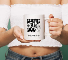 Reserved For The Dog SVG - Sign SVG
